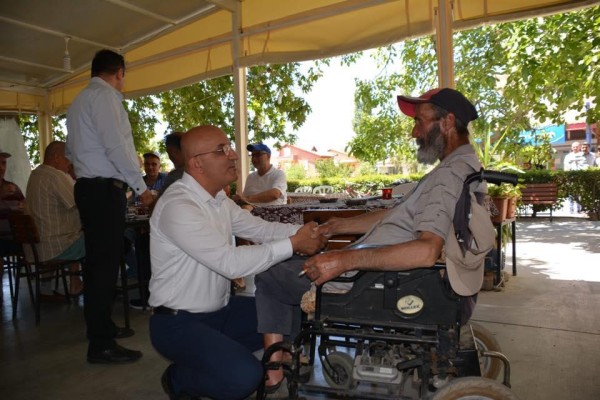 POLAT: “ESNAFIMIZ BİZİM BAŞ TACIMIZ”
