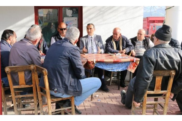 “BELEDİYE DEVAMLI ÇALTILIDERE İLE İLGİLENİYOR”