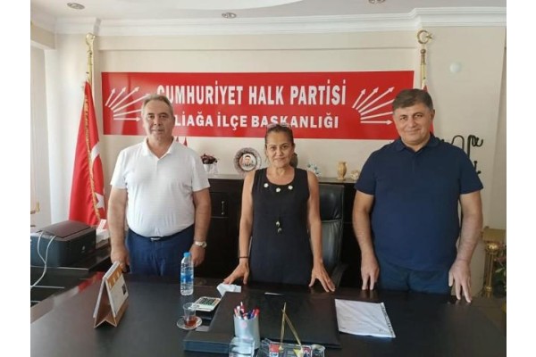CHP’YE ZİYARETLER SÜRÜYOR