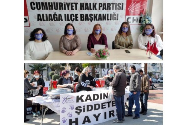 CHP’Lİ KADINLAR: “KUTLU OLSUN 8 MART”