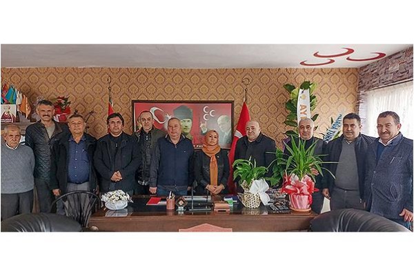 ESNAF ODASI’NDAN MHP’YE ZİYARET