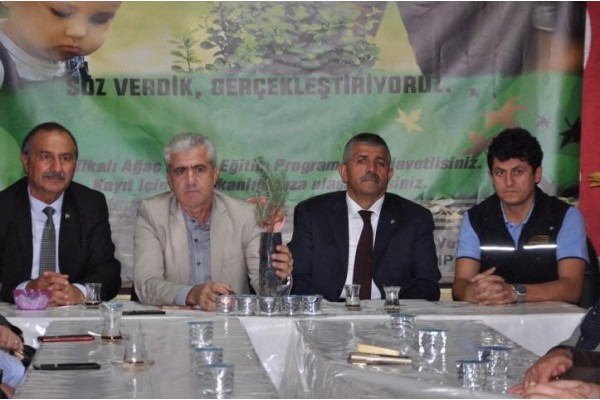 MHP, 300 BİN FİDAN SÖZÜNÜ YERİNE GETİRİYOR