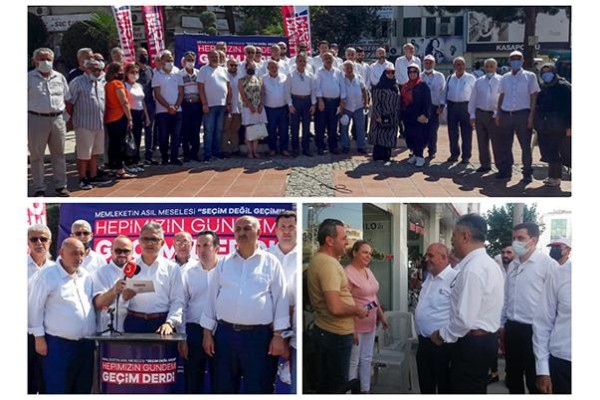 GEÇİM İTTİFAKI İLE ESNAFIN SORUNLARI DİNLENİYOR