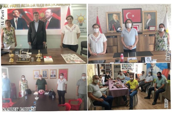 CHP’DEN PARTİLERE İADE-İ ZİYARET