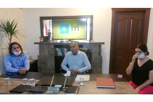 KIRKPINAR, İYİ PARTİ ALİAĞA’YI ZİYARET ETTİ