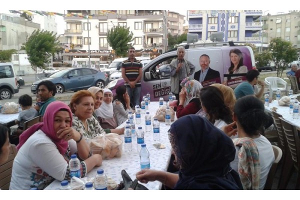 HDP’LİLER İFTARDA BULUŞTU