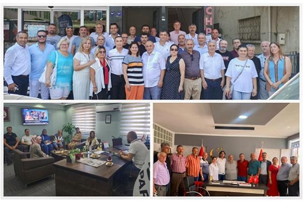 Siyasi partiler bayramlaştı