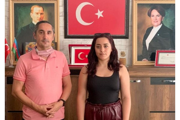 İYİ PARTİLİ GENÇLERİN YENİ BAŞKANI HAZAL KARAKAYA