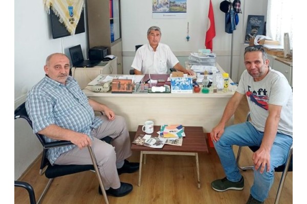 Saadet Partisi’nden yangın bölgesine ziyaret