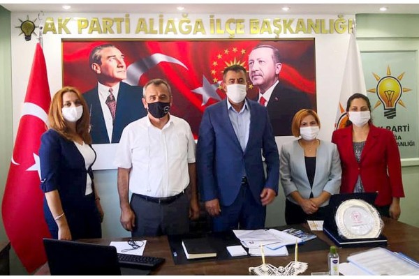 KOÇYİĞİT’TEN AK PARTİ’YE ZİYARET