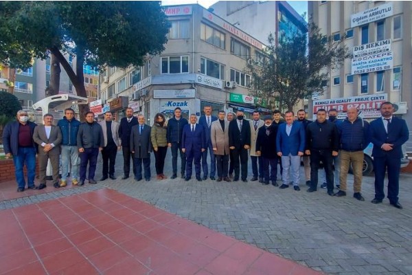 ŞAHİN’DEN ALİAĞA ZİYARETİ