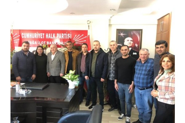 BERK’TEN CHP’YE ZİYARET