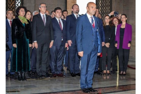 SOYER VE İLÇE BAŞKANLARI ANITKABİR’DE