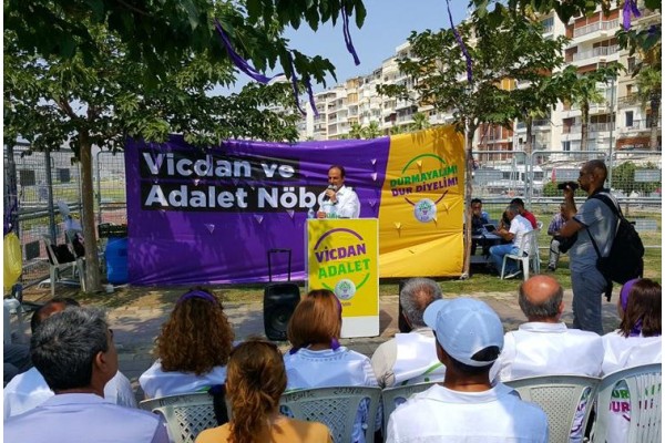 VİCDAN VE ADALET NÖBETİ'NE ALİAĞA’DAN DESTEK