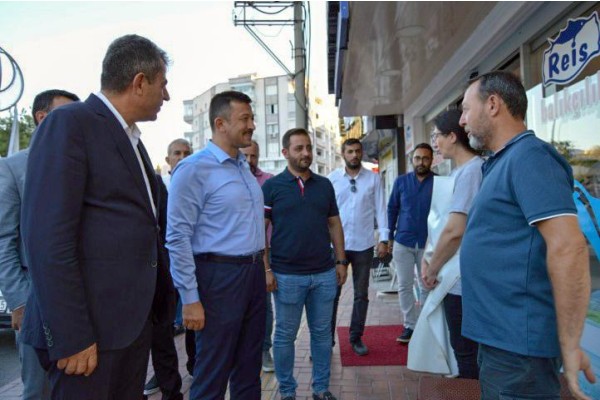 HAMZA DAĞ’DAN ALİAĞA ZİYARETİ