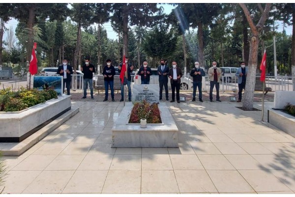 MHP ŞEHİTLERİ UNUTMADI