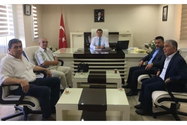 DSP’DEN KAYMAKAM GÜNAY’A ZİYARET