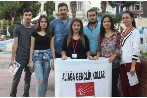 CHP GENÇLİĞİ ALANLARDA