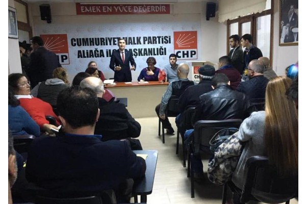 CHP MAHALLE ÇALIŞMA GRUPLARIYLA TOPLANDI
