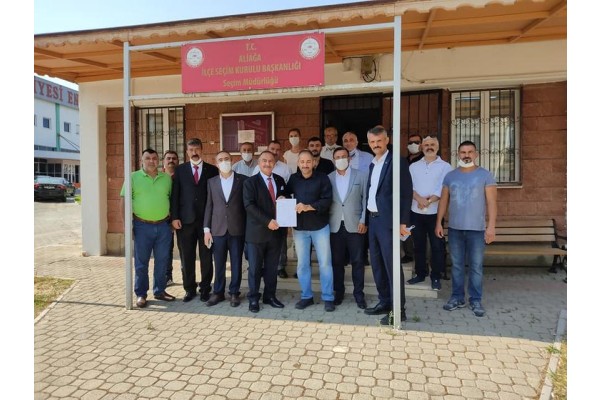 AYDEMİR MAZBATASINI ALDI