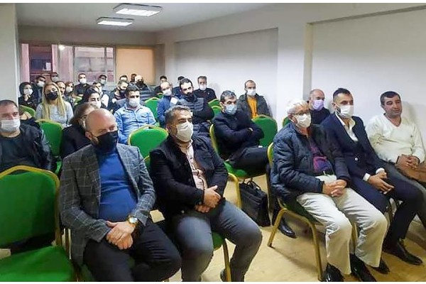 İŞÇİLİK, İLÇE BAŞKANLARIYLA BULUŞTU