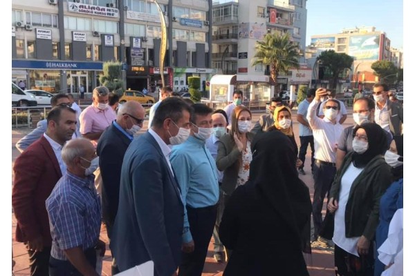 ALİAĞA’DAKİ AK NOKTALARI GEZDİ