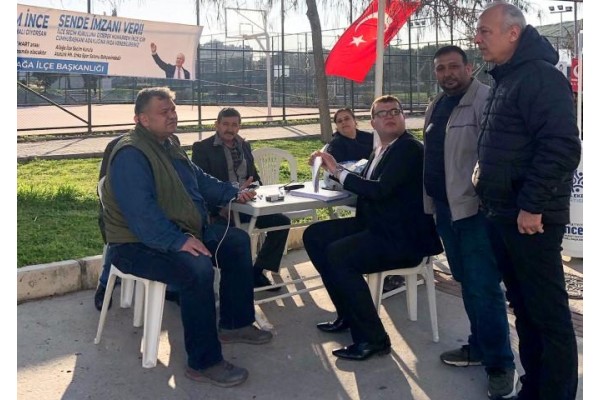 İnce için 100 bin imza kampanyası