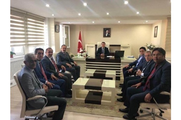 OSMANAĞAOĞLU ZİYARET TURUNDA...