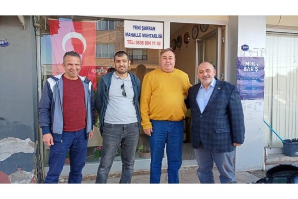 SAADET PARTİSİ MUHTARLIK ZİYARETLERİNE DEVAM EDİYOR