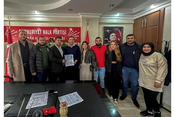 Kavaklıoğulları'na gençlerden destek