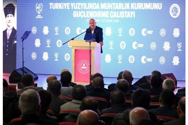 Soylu, Kınık’ta çalıştaya katıldı