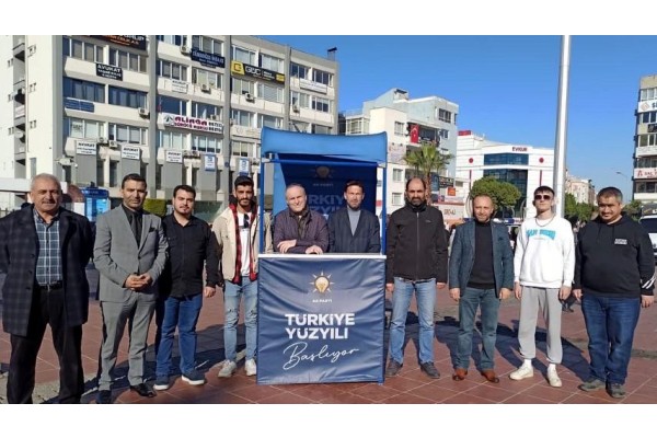 AK Parti “Türkiye Yüzyılı Başlıyor” standı açtı