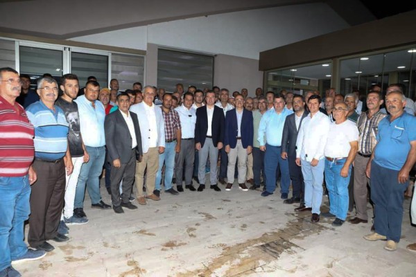 BAŞKANLARDAN SORUNLARI DİNLEDİ