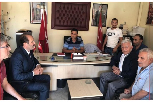 TEŞEKKÜR ZİYARETLERİNE BAŞLADI