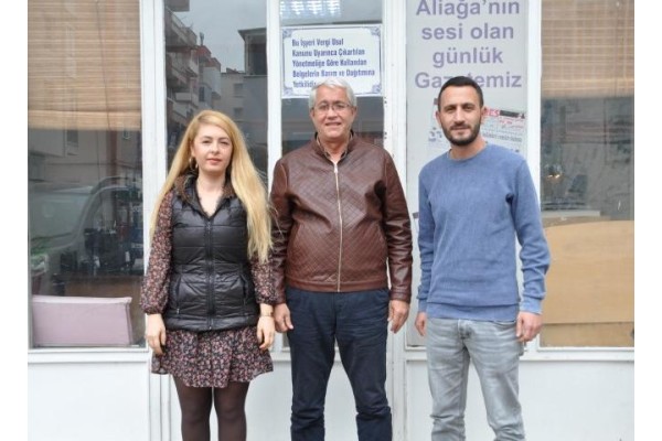 GÜRCAN ALKAN’DAN ALİAĞA EKSPRES’E ZİYARET