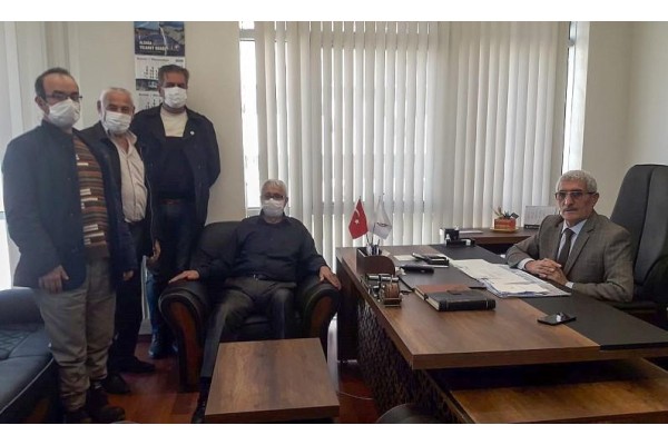 ALKAN’DAN ÇELİK’E ZİYARET