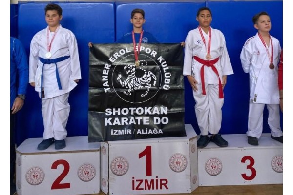 Minik karatecilerden büyük başarı