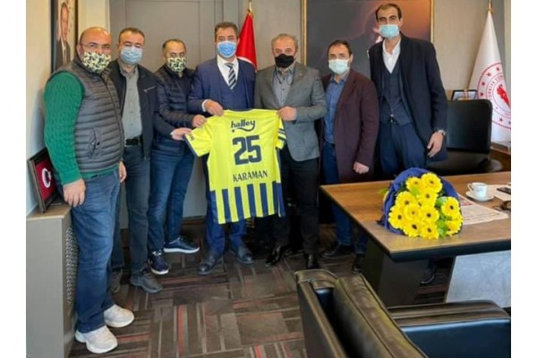 FENERBAHÇELİLER KARAMAN’I ZİYARET ETTİ