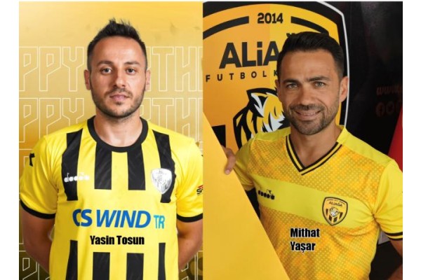 Aliağaspor FK’da iki ayrılık