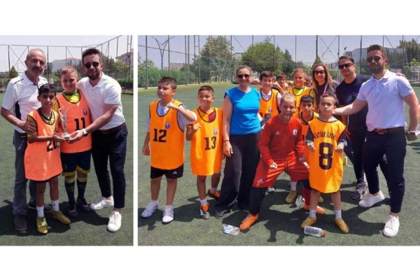 Turnuvanın birincisi Atatürk İlkokulu