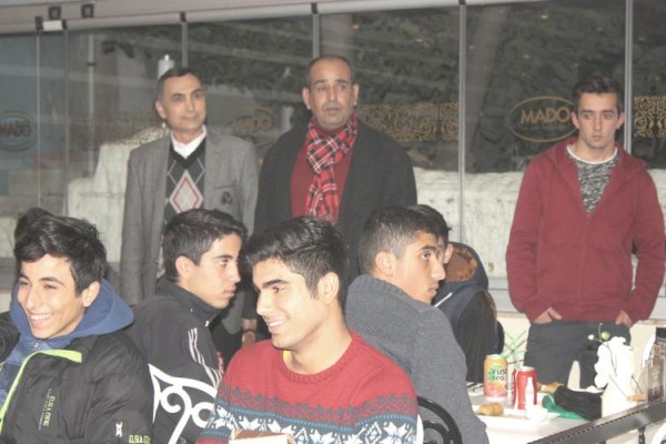 Aliağalı genç futbolcular motivasyon için bir arada