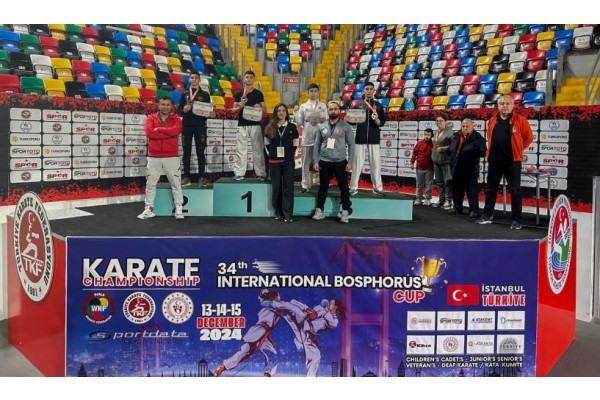 Uluslararası turnuvadan başarıyla döndüler