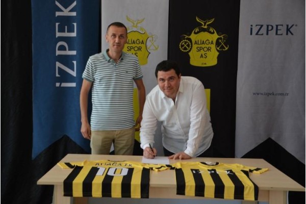 İZPEK, ALİAĞA FK’YA SPONSOR OLDU