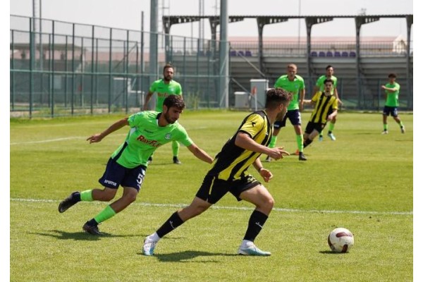 Hazırlık maçında kazanan Aliağaspor FK