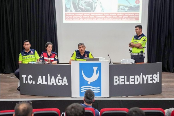 Jandarmadan belediye personeline eğitim
