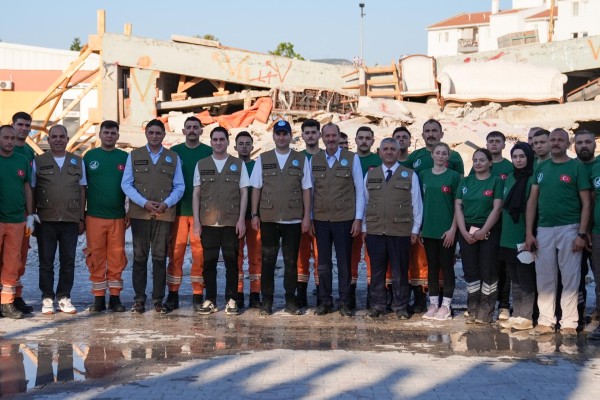Ülkü Ocakları’ndan yangın tatbikatı