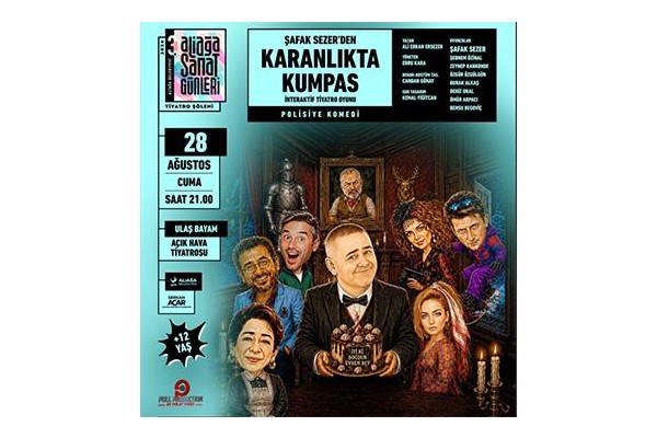 “Karanlıkta Kumpas”ın ilk gösterimi Aliağa’da
