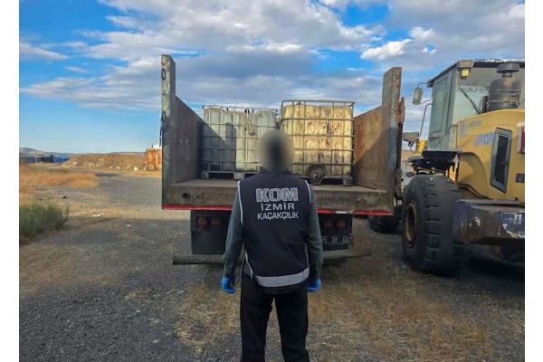 10,1 ton kaçak akaryakıt ele geçirildi