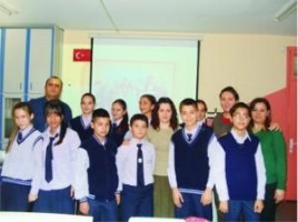 Atatürk İlköğretim Okulu, Knowing me, Knowing you” projesiyle AB'ye açıldı